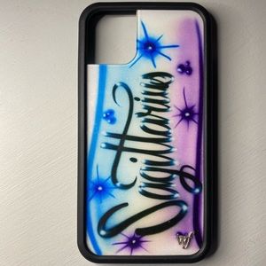 sagittarius wildflower iphone 11 case
